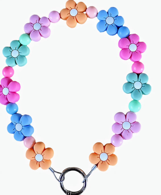 Colorfull Happiness flower ketting